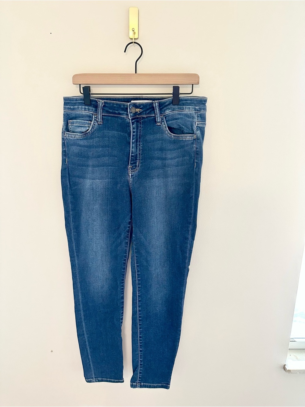 Flying Monkey Skinny Jeans Women’s Size 32 Medium Wash Stretch Denim
